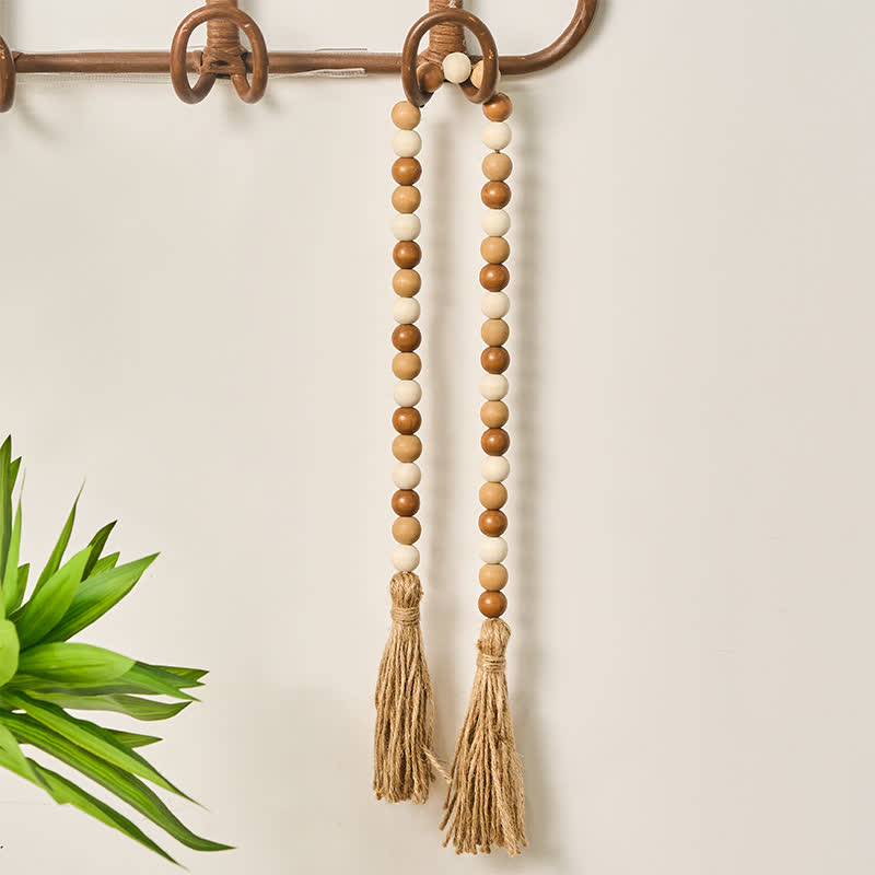 Buddha Stones Boho Country Beaded Tassel Accent Mindful Living Decor - image 6
