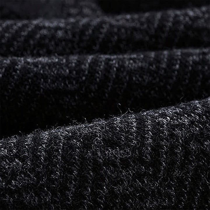 Buddha Stones Fall Winter Understated Herringbone Travel Men's Scarf - image 8