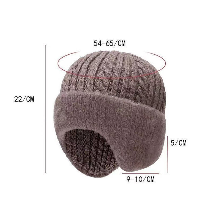 Buddha Stones Winter Ribbed Knit Plush Trim Balaclava Men's Hat - image 14