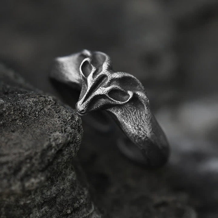 Buddha Stones Year of the Goat 999 Sterling Silver Auspicious Sheep Protection Open Ring - image 2