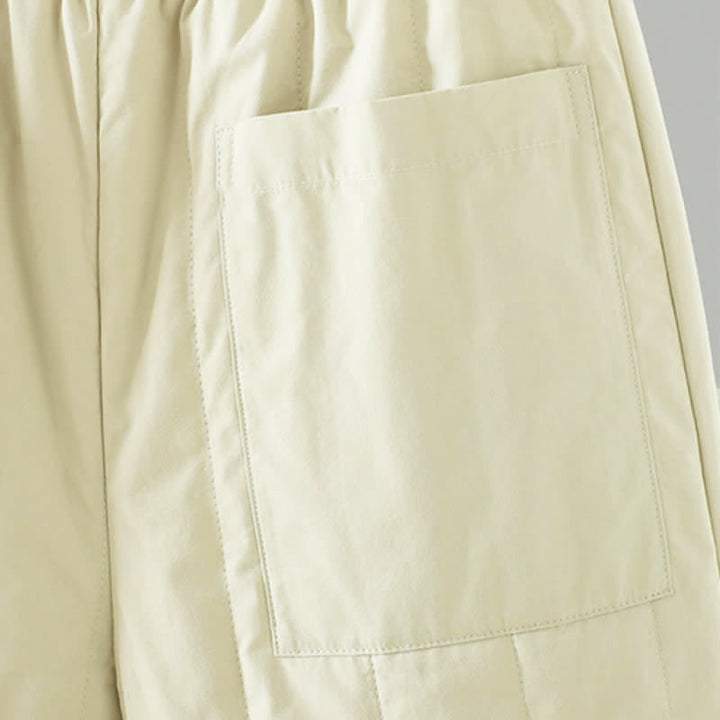 Buddha Stones Fall Winter Casual Basic Solid Ankle Pants Women's Straight Leg Pants With Pockets - image 15