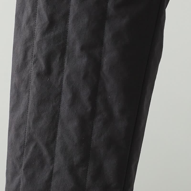 Buddha Stones Fall Winter Casual Basic Solid Ankle Pants Women's Straight Leg Pants With Pockets - image 8