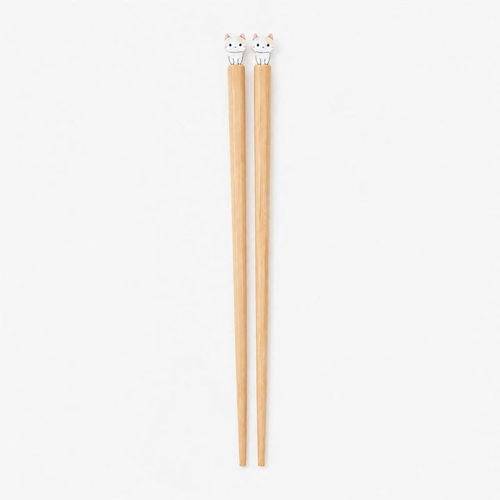 Buddha Stones Japanese Style Puppy Dog Cat Bamboo Wood Chopsticks - Cat-Wood Chopsticks - 2 Pairs Set (One Pcs For Each Pattern) - image 14