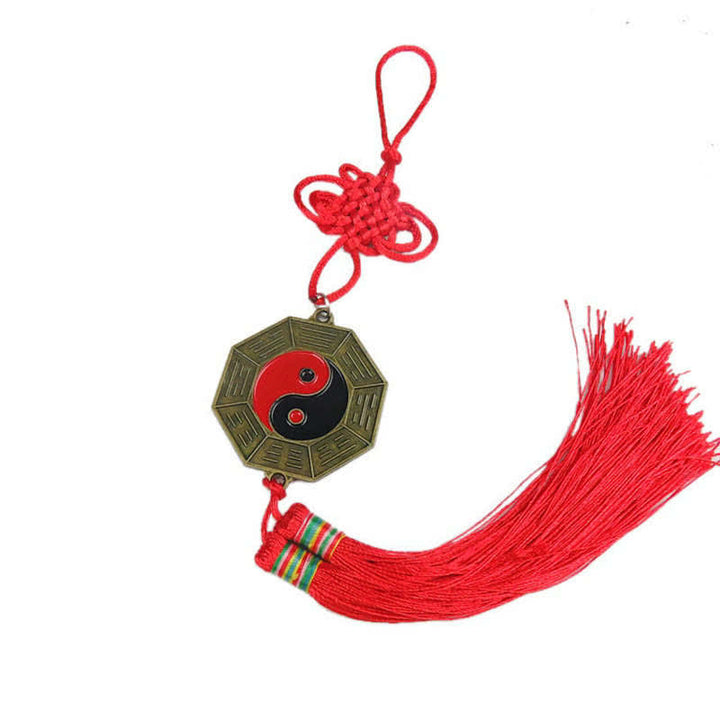 Feng Shui Bagua Map Chinese Knotting Harmony Energy Map Mirror - image 5