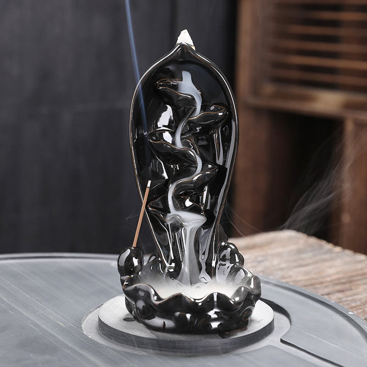 Waterfall Incense Burner Backflow Incense Holder - 2 - image 10