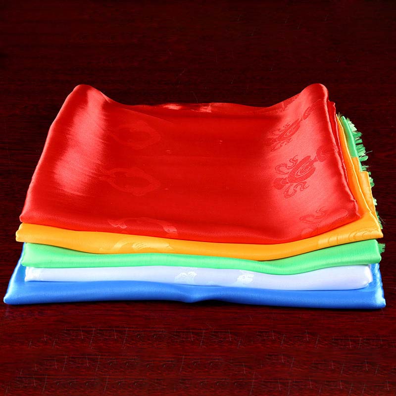 Tibetan Blessing Auspicious 5 Colors Khata Decoration - image 4