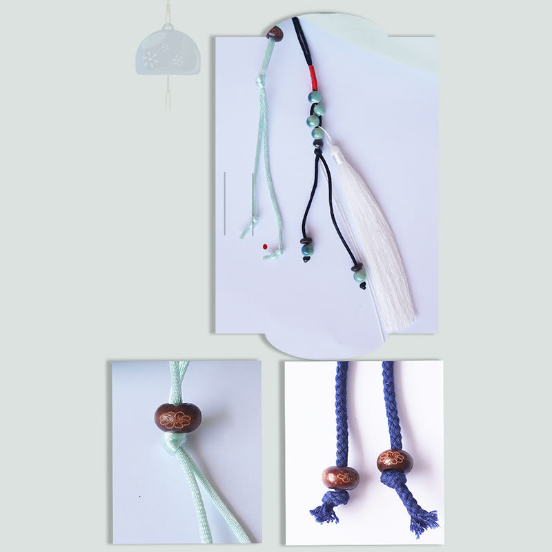 Buddha Stones Handmade Embroidered Flowers Canvas Tote Shoulder Bag Handbag - image 13