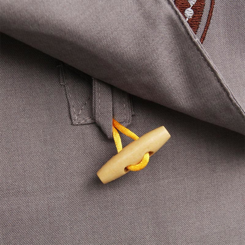 Lotus Embroidered Spiritual Mind Practice Cotton Shoulder Bag Crossbody Bag - image 7