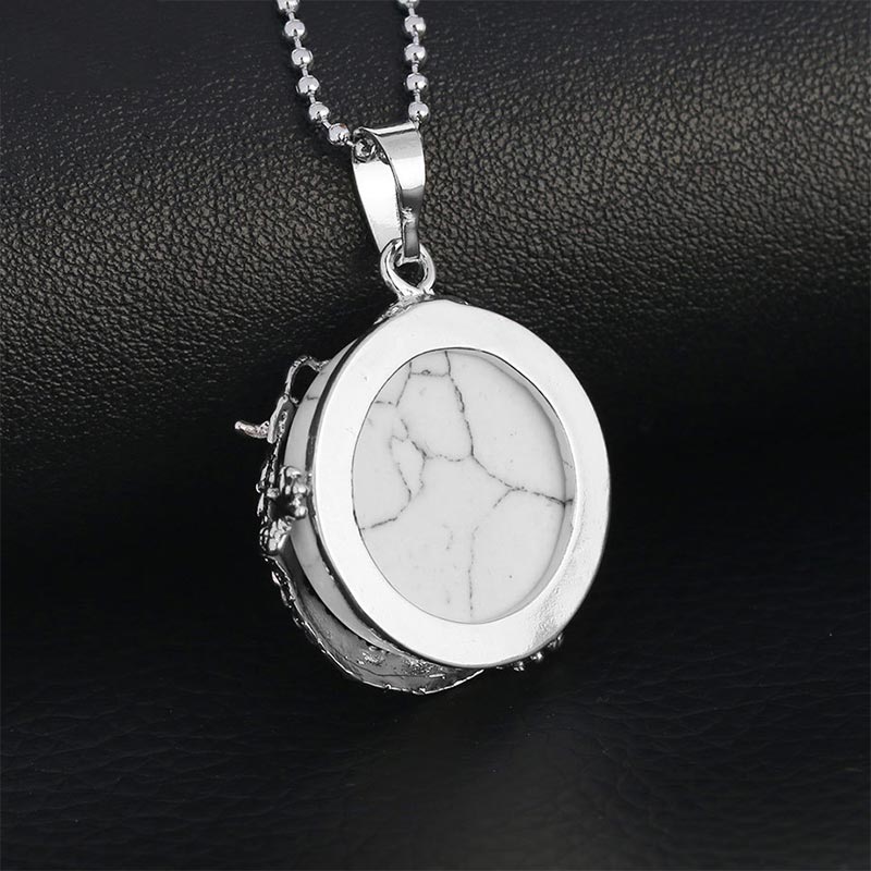 Buddha Stones Chinese Dragon Natural Quartz Crystal Healing Energy Necklace Pendant - image 33