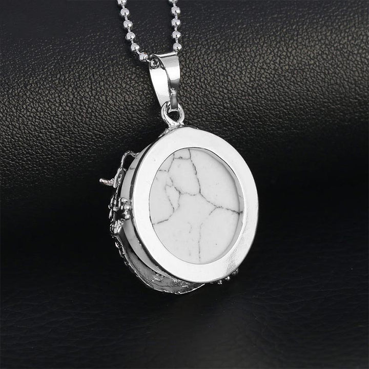 Buddha Stones Chinese Dragon Natural Quartz Crystal Healing Energy Necklace Pendant - image 33