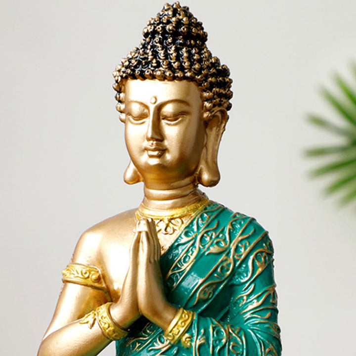 Buddha Compassion Resin Statue Decoration - image 7