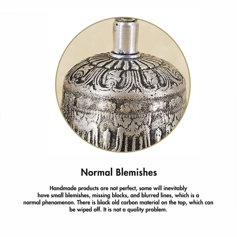 Buddha Stones Tibetan Meditation Bell and Vajra Dorje Copper Decoration Set - image 18