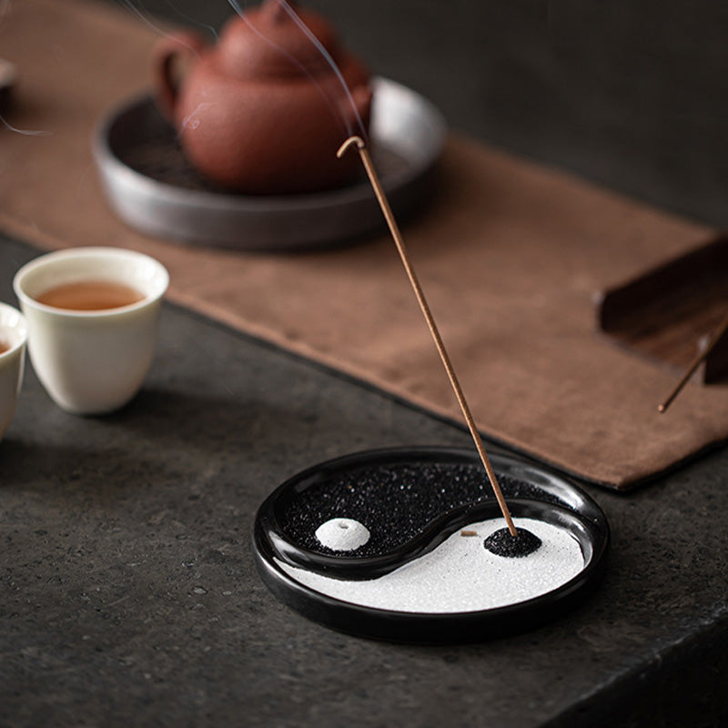 Yin Yang Zen Balance Incense Holder - image 1