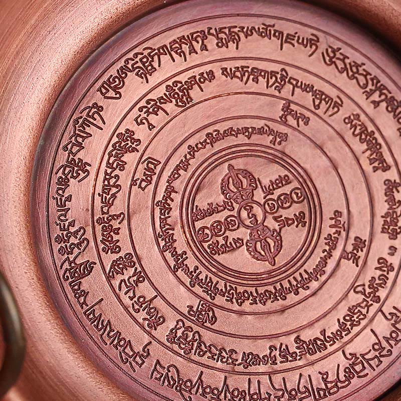 Buddha Stones Small Copper Prayer Altar Portable Burning Holder Incense Sage Smudging Rituals Use Items - image 7