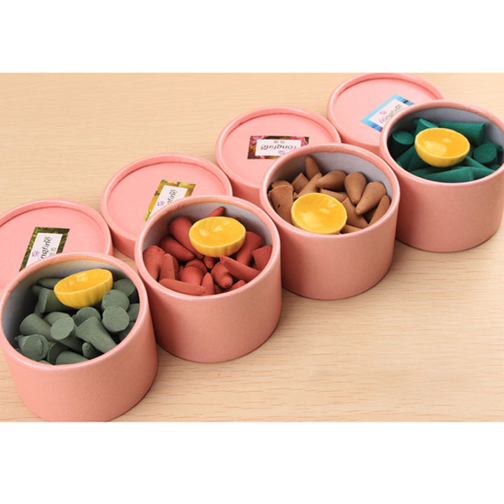 Buddha Stones Tibetan Scented Tower Incense Cones - image 2