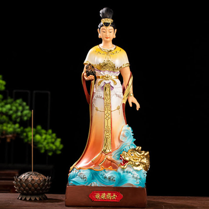 Bodhisattva Nuwa Protection Resin Statue Home Decoration - image 6