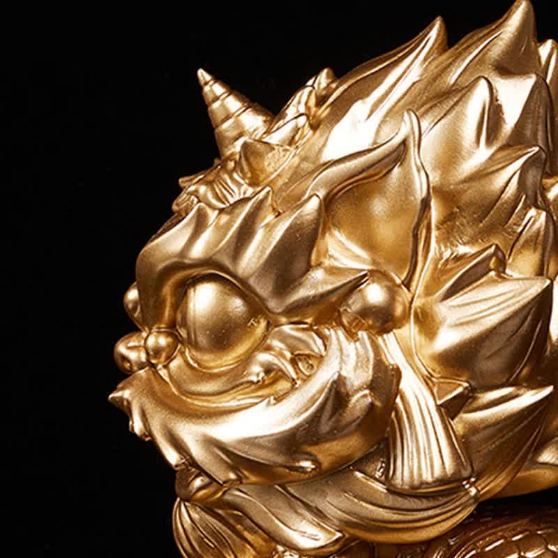 Lion Statue Strength Resin Home Office Decoration - image 8
