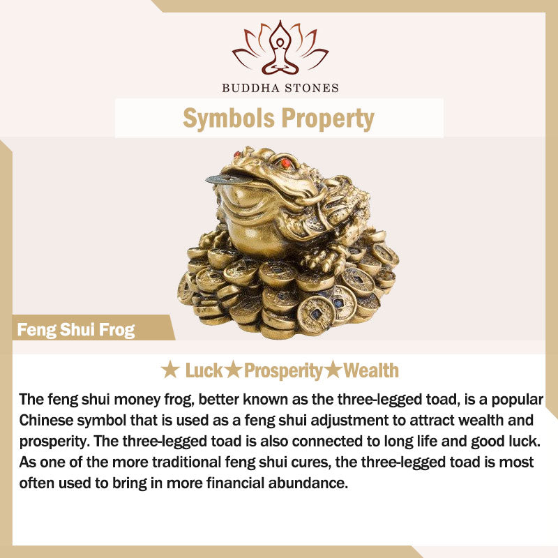 Feng Shui Money Frog Statue Luck Wealth Decoration - image 11