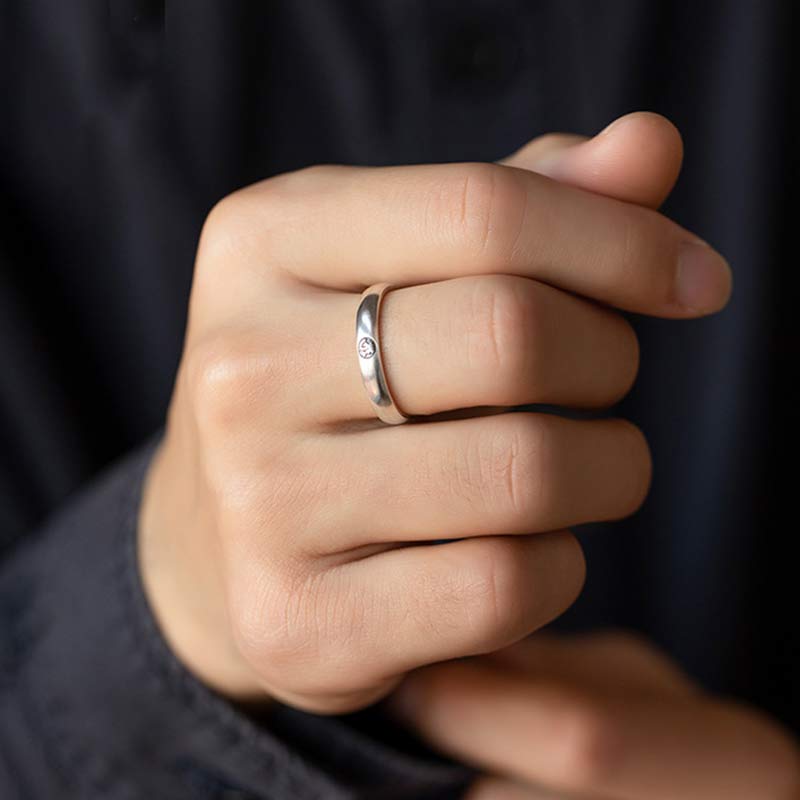 Buddha Stones 925 Sterling Silver Chinese Zodiac Natal Buddha Blessing Couple Ring - image 6