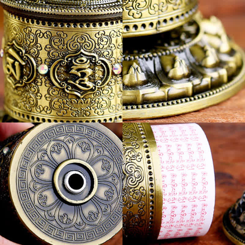 Tibetan Blessing Prayer Wheel Car Decoration