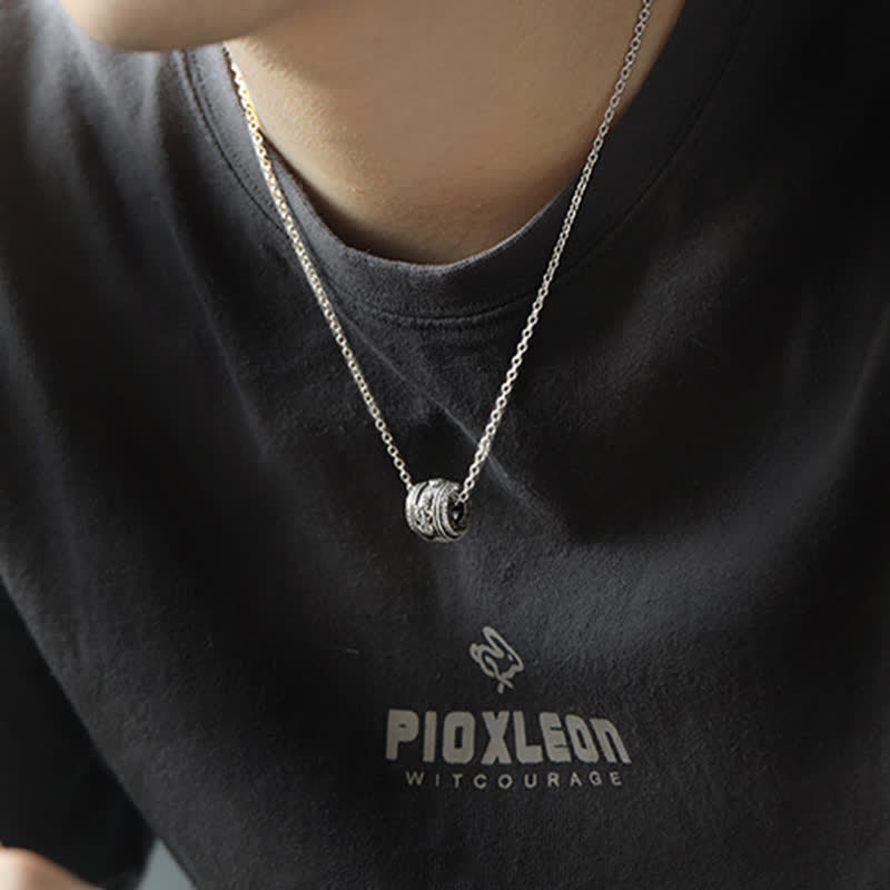 Buddha Stones PiXiu Luck Wealth Rotatable Necklace Pendant - image 3