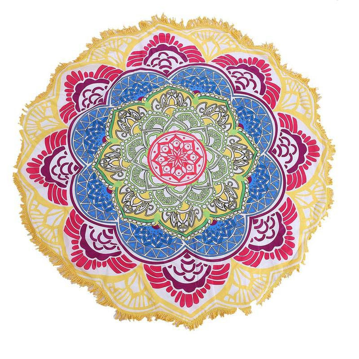 Buddha Stones Tibetan Mandala Harmony Mat Decoration - 2 - image 8