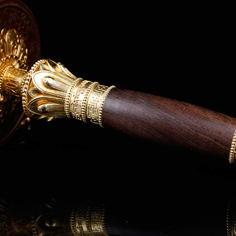 Tibetan Prayer Wheel Six True Words Copper Balance Decoration - image 7