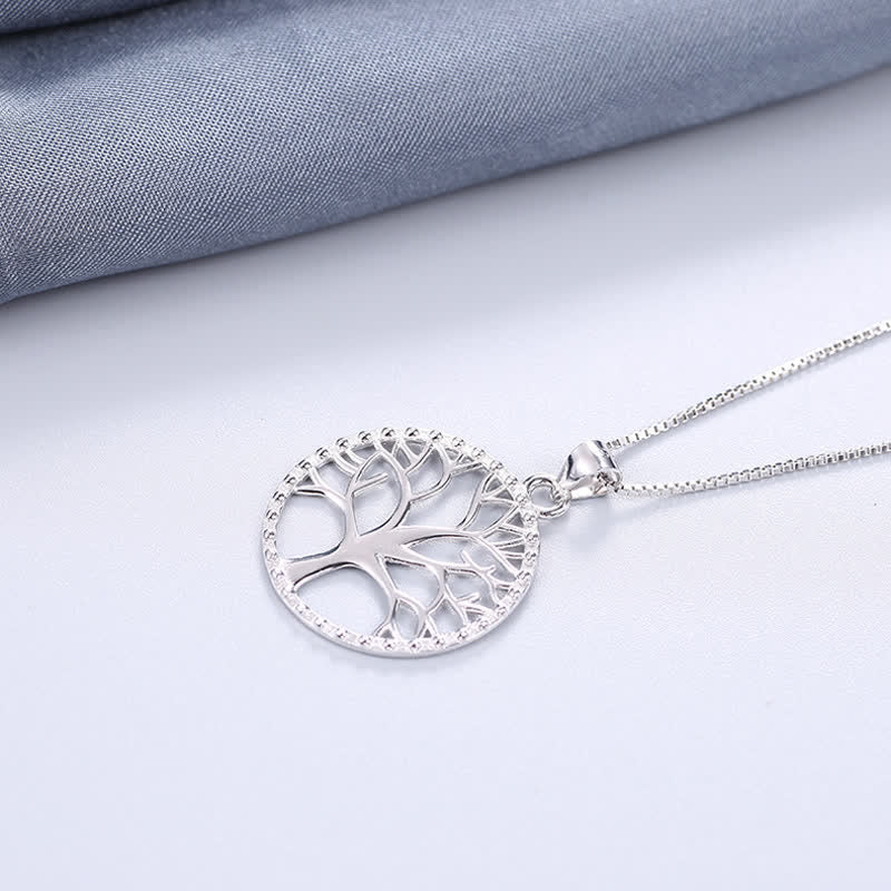 Buddha Stones The Tree of Life 925 Sterling Silver Creation Necklace Pendant - image 4