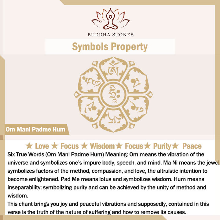Buddha Stones Handmade Cinnabar Om Mani Padme Hum Heart Sutra Blessing Braided Bracelet - image 6