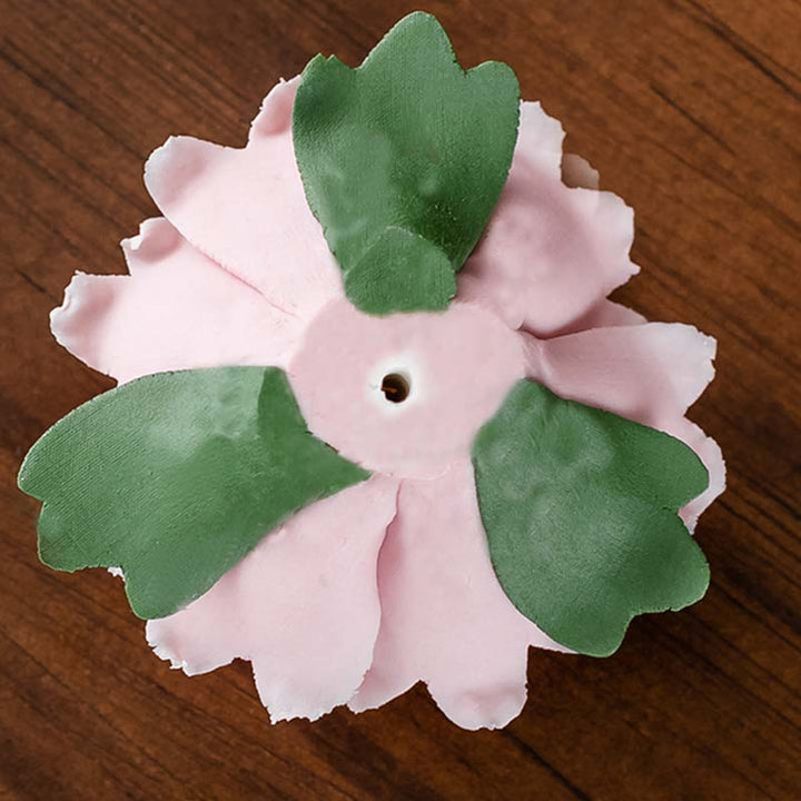 Tibetan Lotus Blessing Ceramic Stick Incense Burner Decoration - image 6