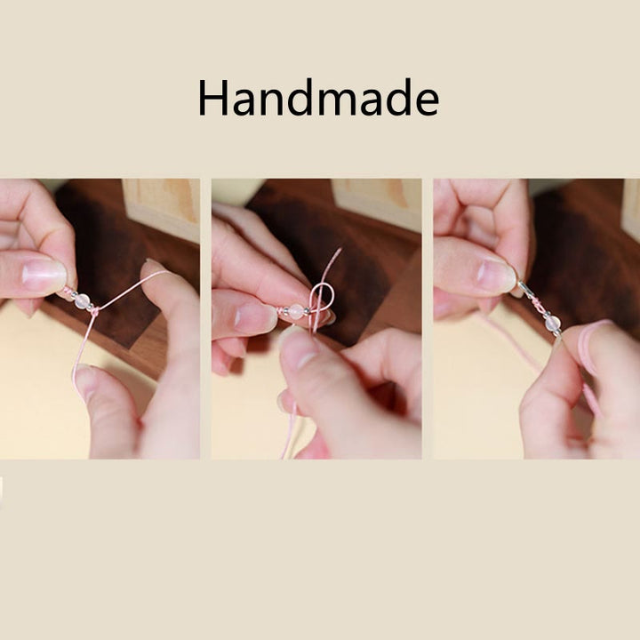 Buddha Stones 925 Sterling Silver Gold Swallowing Beast Koi Fish Wealth Handcrafted Braided Bracelet - image 15