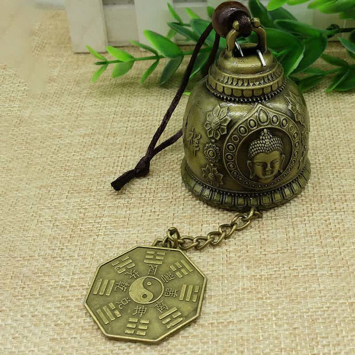 Feng Shui Buddha Koi Fish Dragon Elephant Wind Chime Bell Luck Wall Hanging Decoration - Buddha&Bagua - image 11