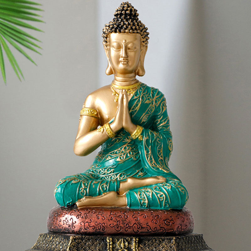 Buddha Compassion Resin Statue Decoration - image 5