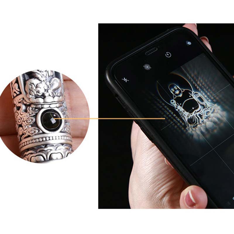 Chinese Zodiac Natal Buddha Projection Prosperity Necklace Pendant - image 5