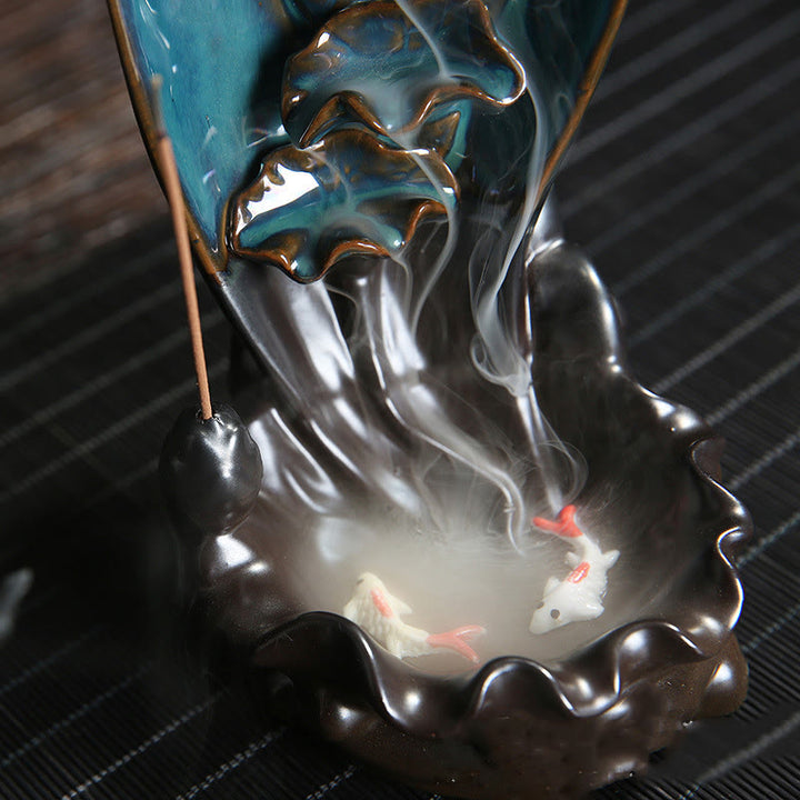 Waterfall Incense Burner Backflow Incense Holder - image 5