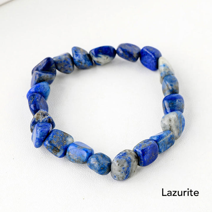 Natural Irregular Shape Crystal Stone Spiritual Awareness Bracelet