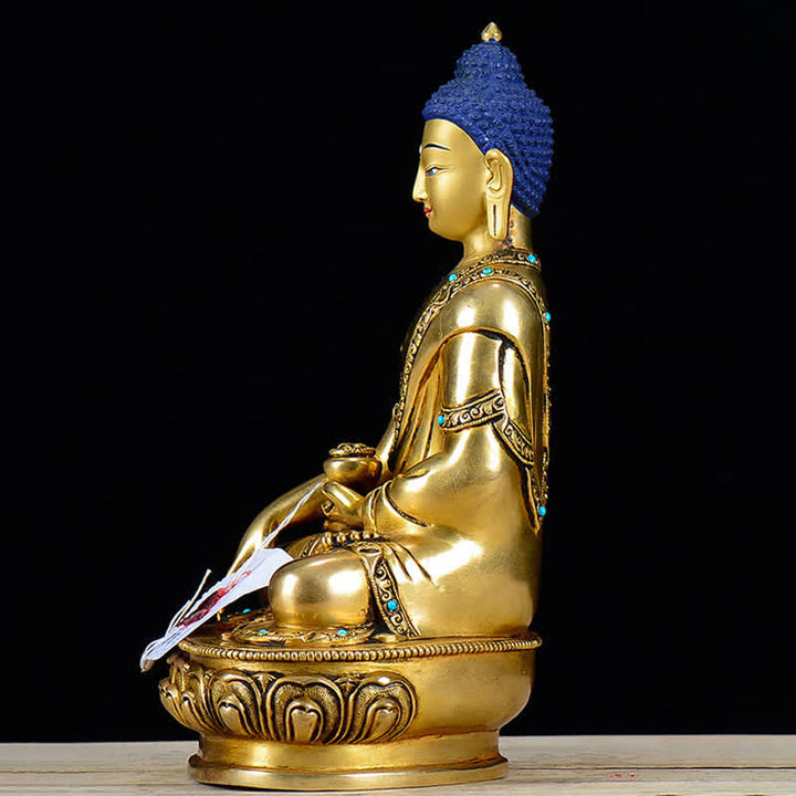 Buddha Shakyamuni Compassion Copper Statue Decoration - image 4