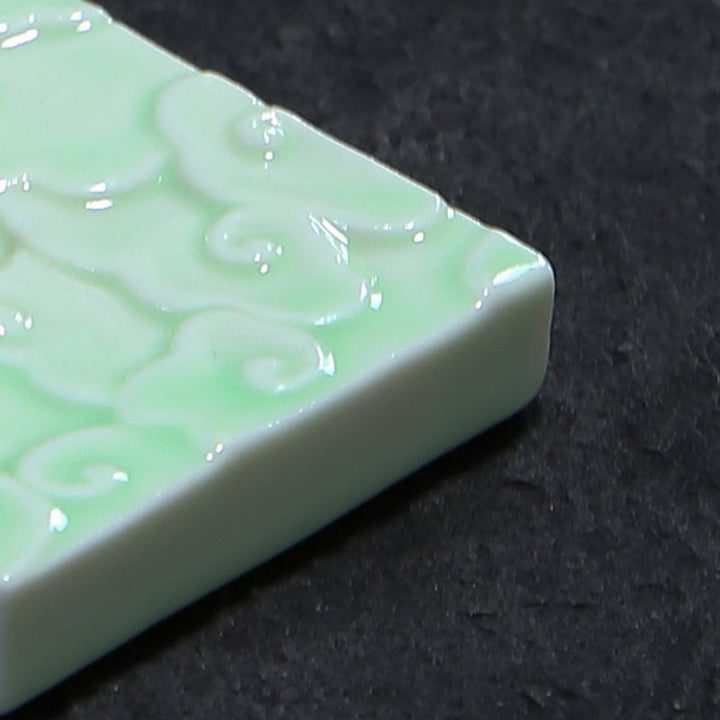 Buddha Stones Mini Auspicious Clouds Design Healing Stick Ceramic Small Incense Burner Decoration - image 4