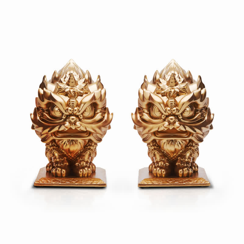 Lion Statue Strength Resin Home Office Decoration - image 12