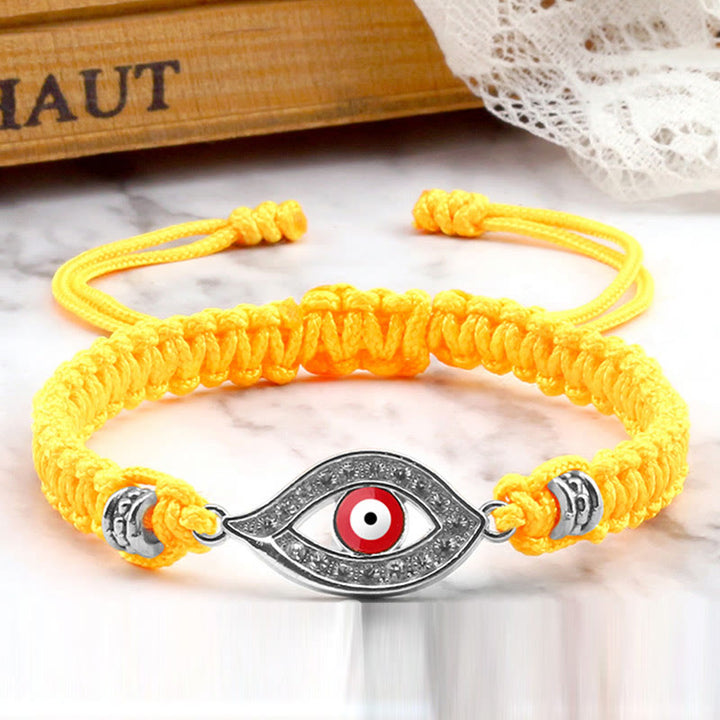 Buddha Stones Evil Eye Keep Away Evil Spirits String Bracelet