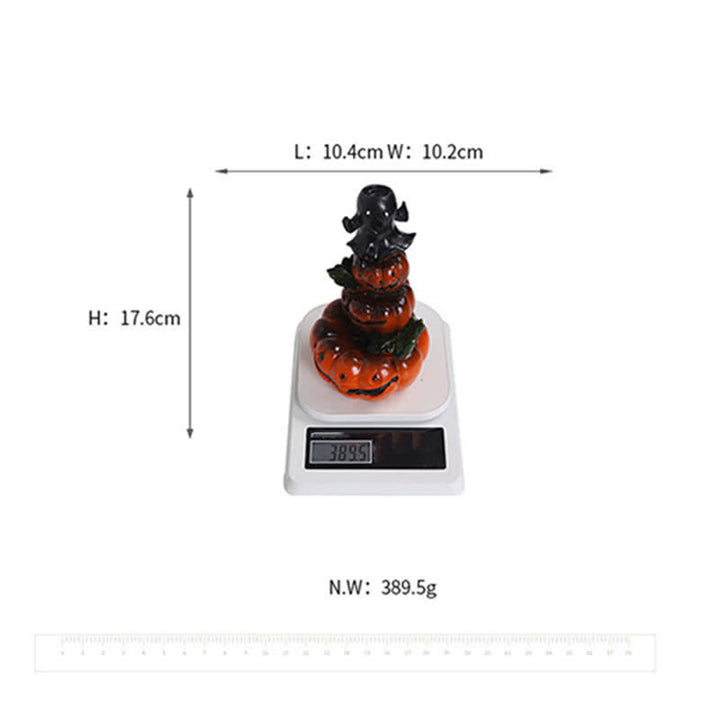 Halloween Pumpkins Ghost Resin Backflow Smoke Fountain Incense Burner Decoration - image 12