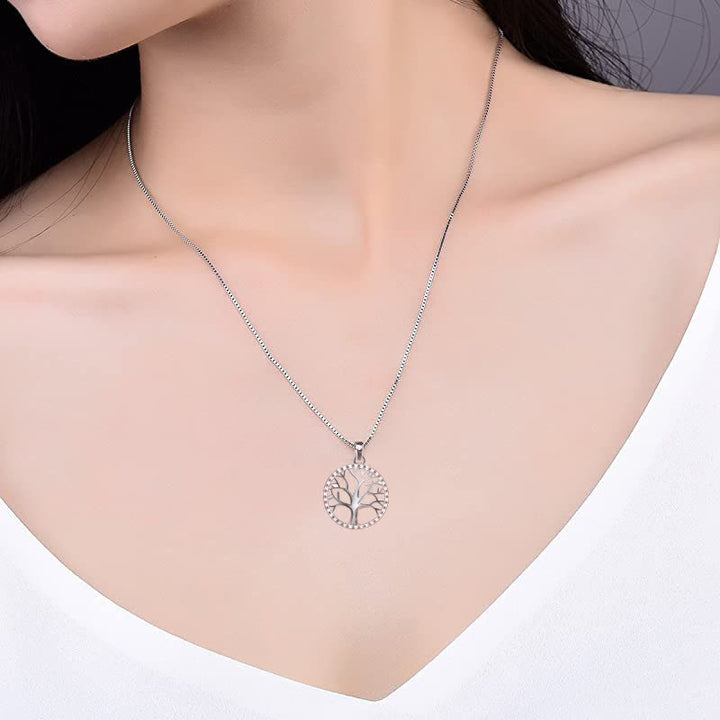 Buddha Stones The Tree of Life 925 Sterling Silver Creation Necklace Pendant - image 3
