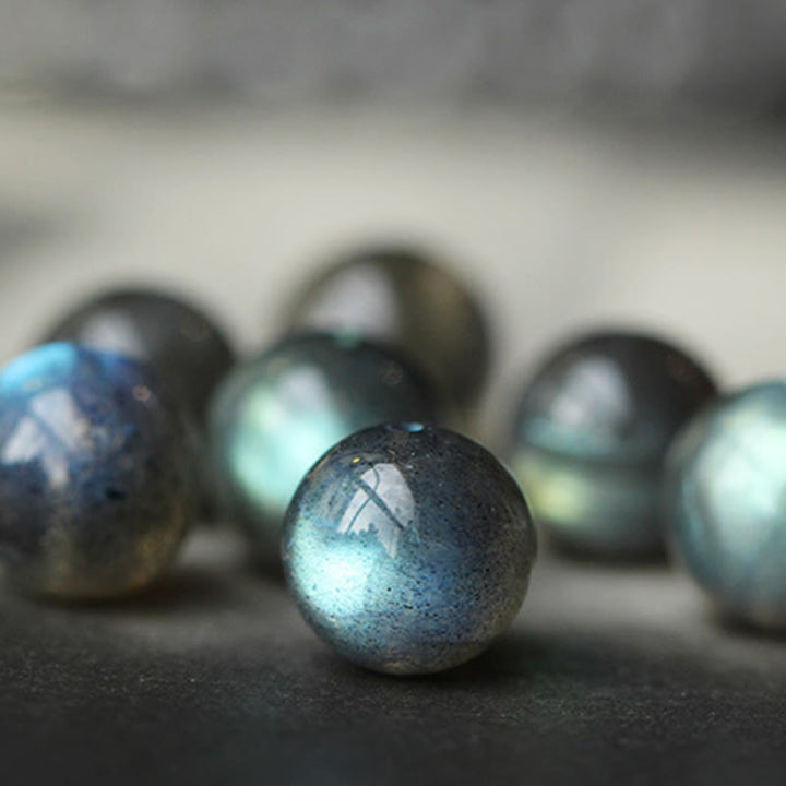 Buddha Stones 925 Sterling Silver Chinese Zodiac Natal Buddha White Crystal Meditation Triple Wrap Bracelet - image 4