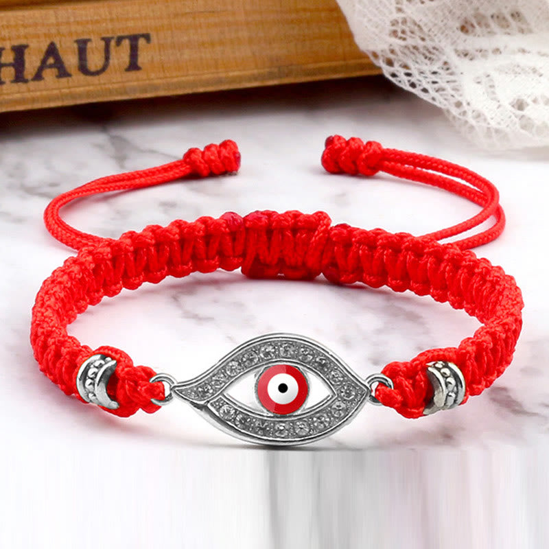 Buddha Stones Evil Eye Keep Away Evil Spirits String Bracelet