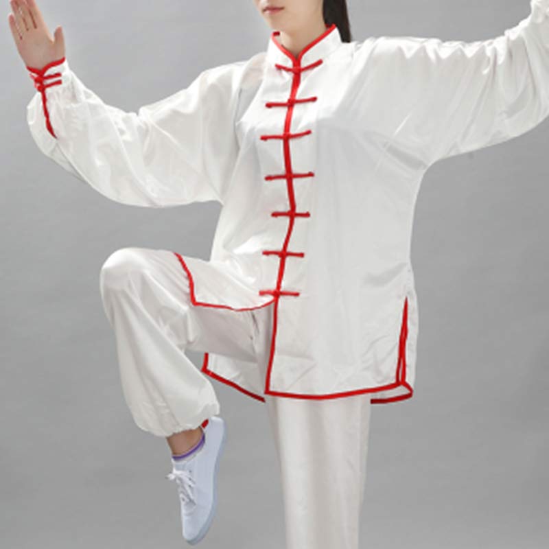 Simple Pattern Meditation Prayer Spiritual Zen Tai Chi Qigong Practice Unisex Clothing Set