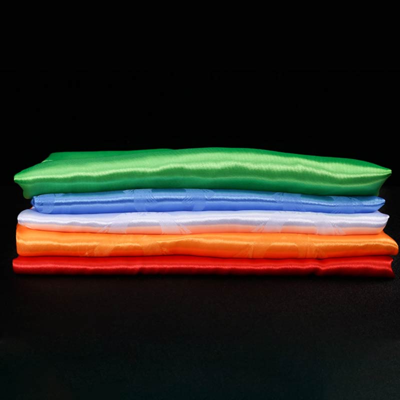 Tibetan Blessing Auspicious 5 Colors Khata Decoration - image 14