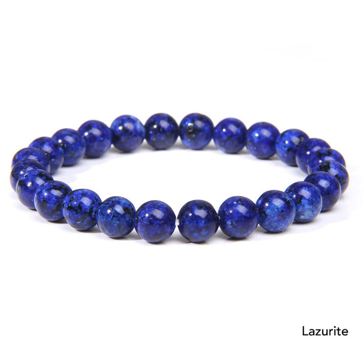 Natural Agate Stone Crystal Balance Beaded Bracelet