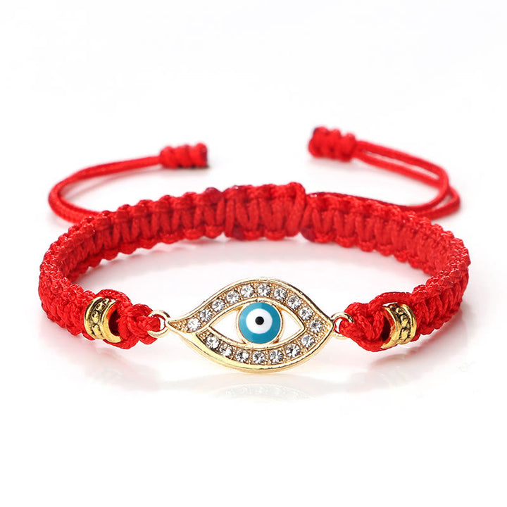 Buddha Stones Evil Eye Keep Away Evil Spirits String Bracelet