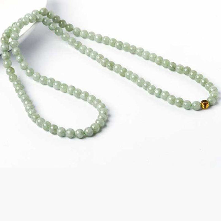 108 Beads Jade Luck Bracelet Mala - image 7