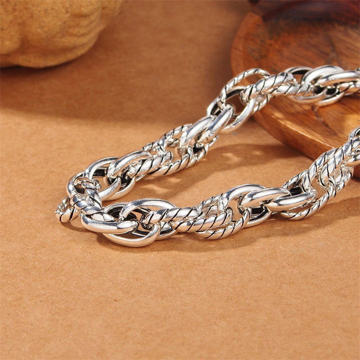 Buddha Stones 925 Sterling Silver Dragon Luck Protection Bracelet - image 3